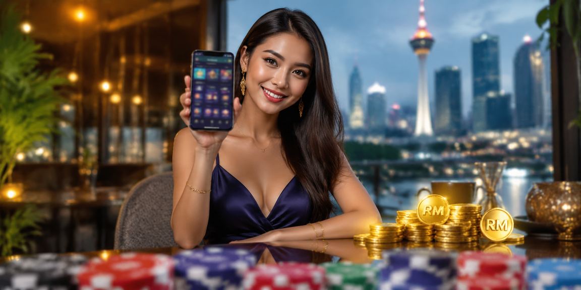 Pengguna Malaysia mengakses platform pertaruhan selamat melalui telefon pintar